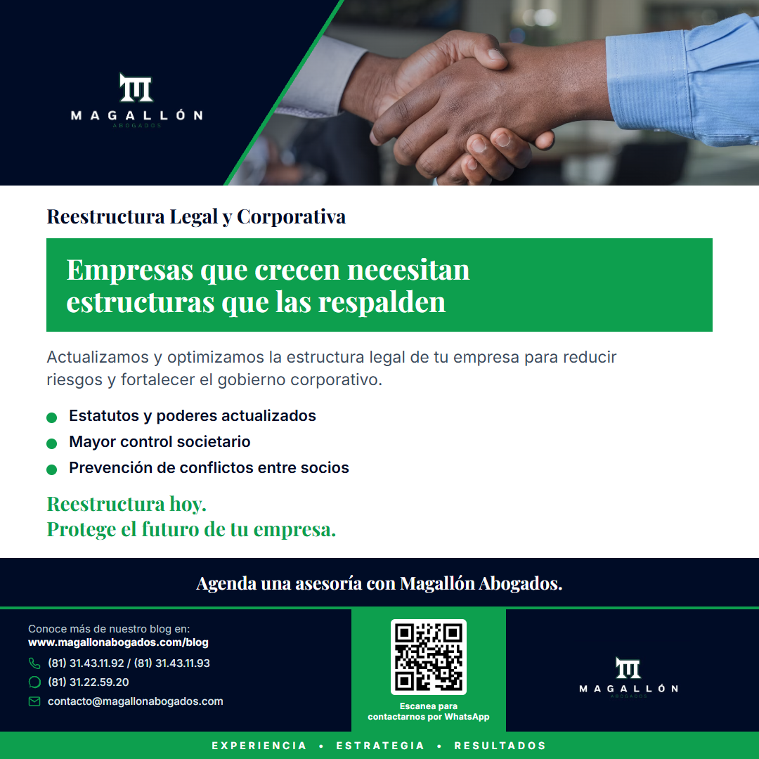 Reestructura corporativa